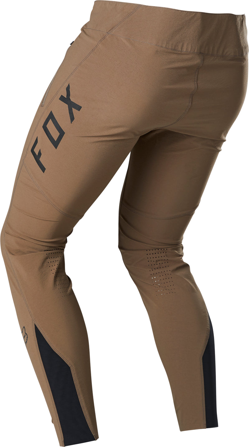 Fox Racing Men Flexair Mountain Bike Pant in action on a trail Dirt Back