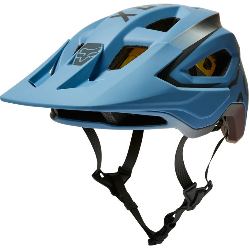 "Fox Racing Unisex Speedframe Vinish Helmet - Adjustable Visor and 360-degree Fit System"