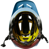 "Fox Racing Unisex Speedframe Vinish Helmet - Adjustable Visor and 360-degree Fit System"