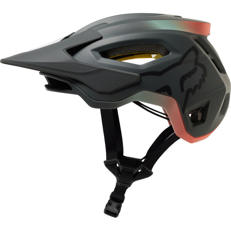 "Fox Racing Unisex Speedframe Vinish Helmet - Adjustable Visor and 360-degree Fit System"