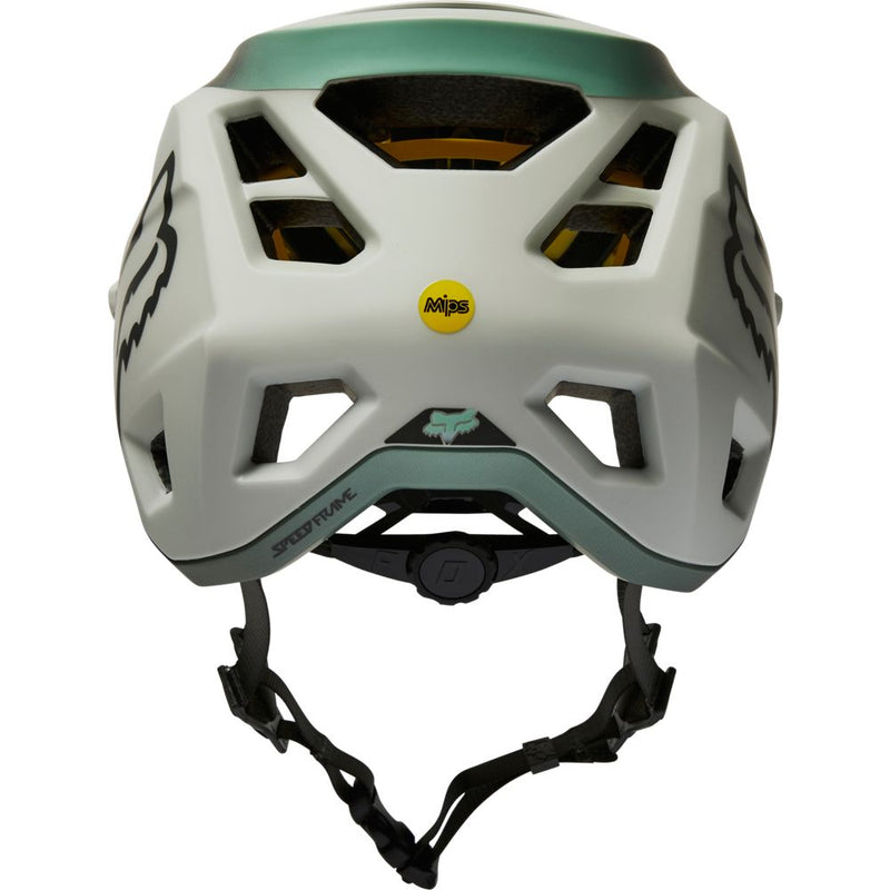 "Fox Racing Unisex Speedframe Vinish Helmet - Adjustable Visor and 360-degree Fit System"