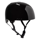 Fox Racing Unisex Flight Pro Helmet - Front view, showcasing MIPS technology and 360 fit system Black 3