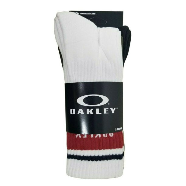 Oakley Striped Logo Socks - 3 Pairs