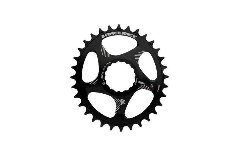 Race Face Chairing Direct Mount Oval Cinch 24mm/30mm Black Mtb Component