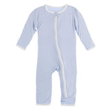 KicKee Pants Bamboo Solid Coverall with Zipper