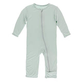KicKee Pants Bamboo Solid Coverall with Zipper