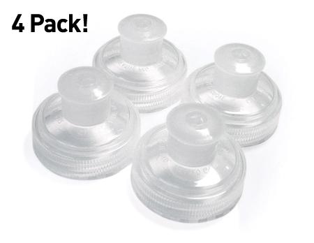 Amphipod Small Push-Pull Replacement Caps (4 Pack) - New Day Sports