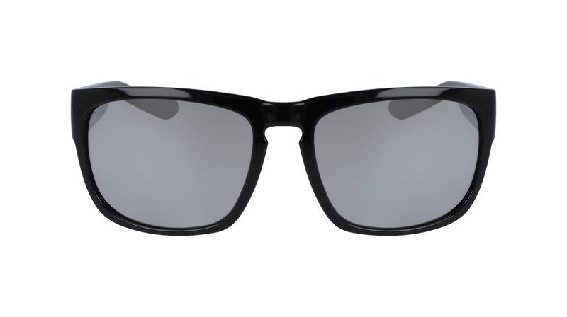 Dragon Alliance Rune XL Ion Sunglasses, Shiny Black Frame Silver Ion Lens
