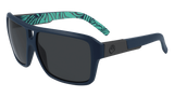 Dragon Alliance The Jam LL Sunglasses, Matte Navy Tropics Frame LL Smoke Lens