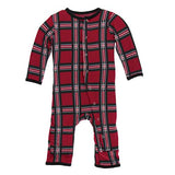 Kickee Pants Solid Coverall with Snaps