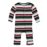 Kickee Pants Solid Coverall with Snaps