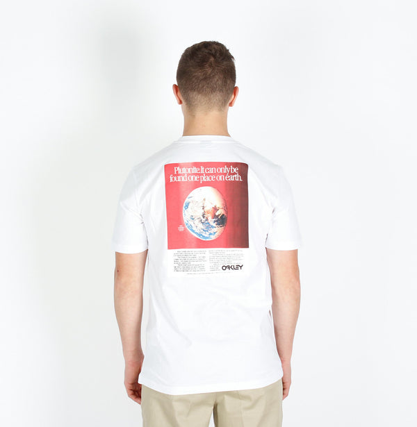 Oakley Heritage Plutonite Tee Men Lifestyle Shirt - White