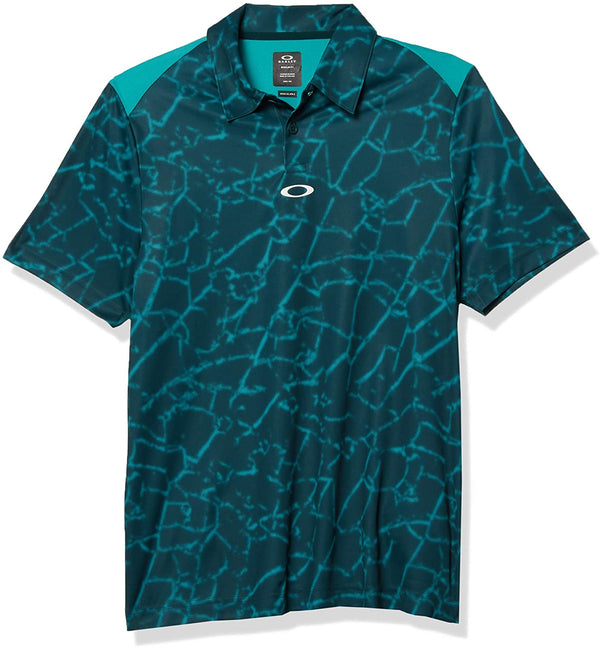 OAKLEY BROKEN GLASS POLO MEN GOLF POLO