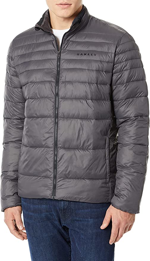 Oakley Down Bomber Jacket Men Lifestyle Jacket - Extra Large / Forged Iron