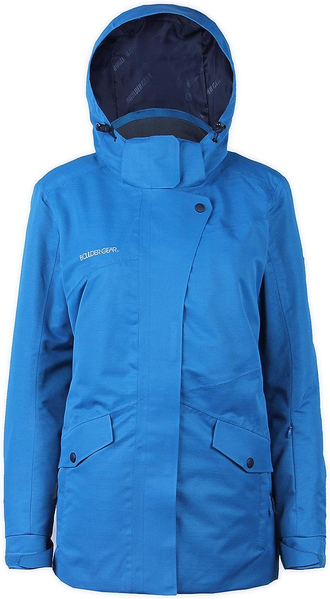 Boulder Gear Women Passage Winter Jacket for Active Lifestyle and Mountain Pursuits  Dark Blue