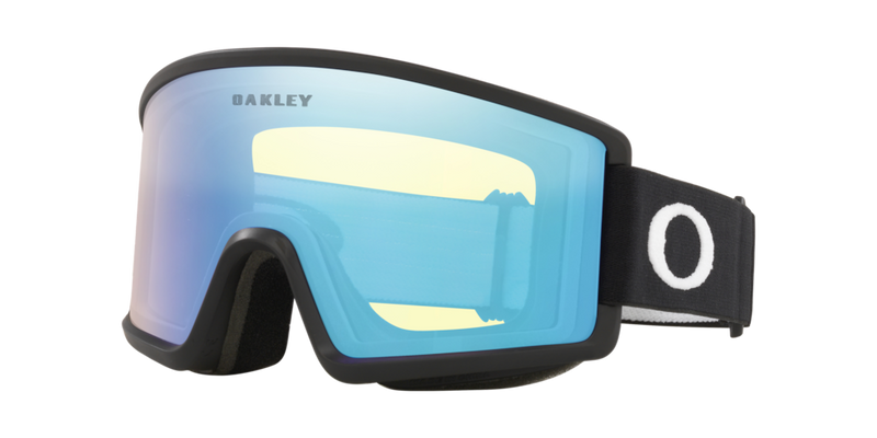 Oakley TARGET LINE M Snow Winter Goggles - Jumbo Cylindrical Lens Matte Black Hi Yellow