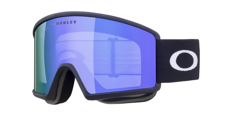 "Oakley Target Line L Snow Winter Goggles - Jumbo Cylindrical Lens and Sleek Frame Design Black Violet Iridium