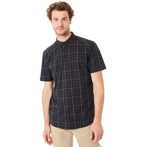 OAKLEY LOCAL SS PLAID MEN LIFESTYLE SHIRT