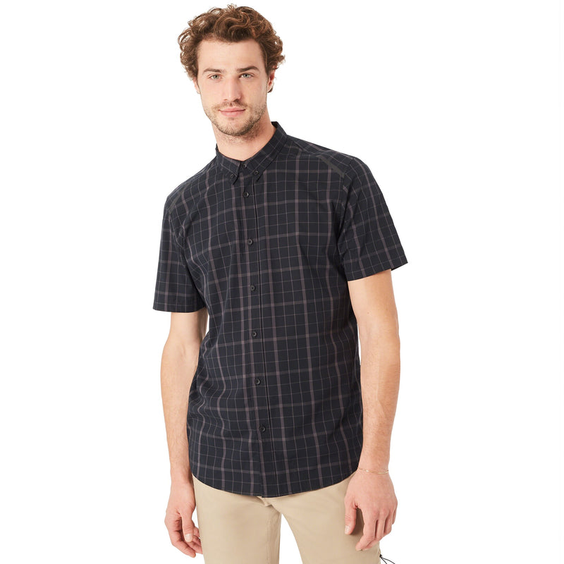 OAKLEY LOCAL SS PLAID MEN LIFESTYLE SHIRT