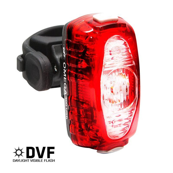 NiteRider Omega 300 Rechargeable Bike Taillight for Optimal VIZ
