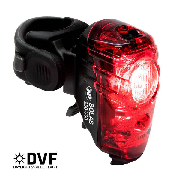 NiteRider Solas 250 Rechargeable Bike Taillight for Optimal VIZ