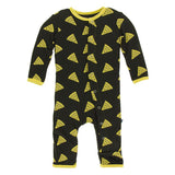 Kickee Pants Solid Coverall with Snaps