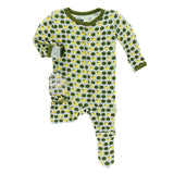 Kickee Pants Print Footie with Snaps