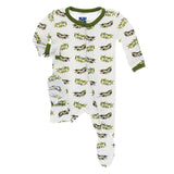 Kickee Pants Print Footie with Snaps