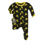 Kickee Pants Print Footie with Snaps