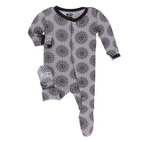 Kickee Pants Print Footie with Snaps