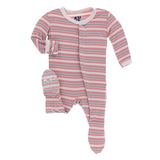 Kickee Pants Print Footie with Snaps