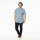 Kickee Pants Men's Print Short Sleeve Woven Button Down Shirt