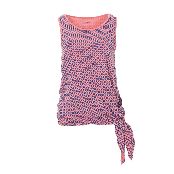 Women's Print Side-Tailed Tank