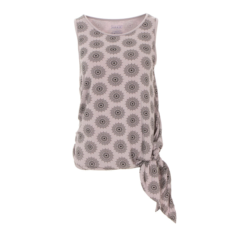 Women's Print Side-Tailed Tank