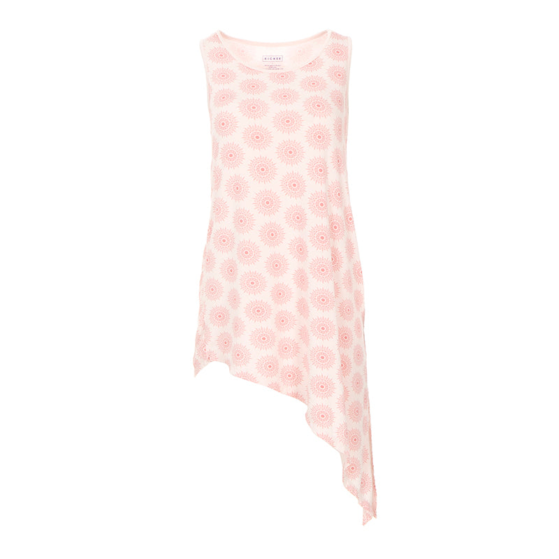 Women's Print Side-Tailed Tank