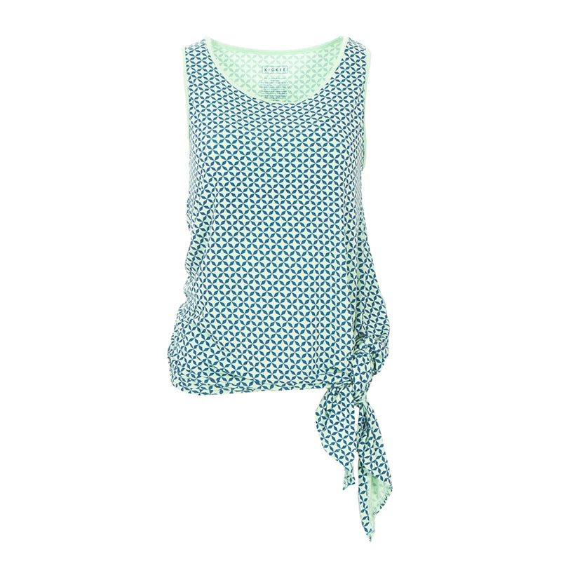 Women's Print Side-Tailed Tank