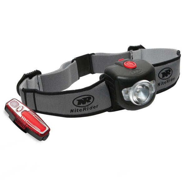 NiteRider Road Runner Headlamp Rear Light Combo (Adventure 320 and Sabre 110)
