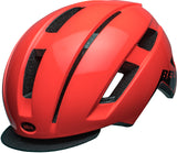 Bell Daily MIPS LED Unisex Cycling Helmet - Front view, showcasing integrated LED light and stylish design