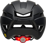 Bell Daily MIPS LED Unisex Cycling Helmet - Front view, showcasing integrated LED light and stylish design