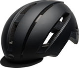 Bell Daily MIPS LED Unisex Cycling Helmet - Front view, showcasing integrated LED light and stylish design