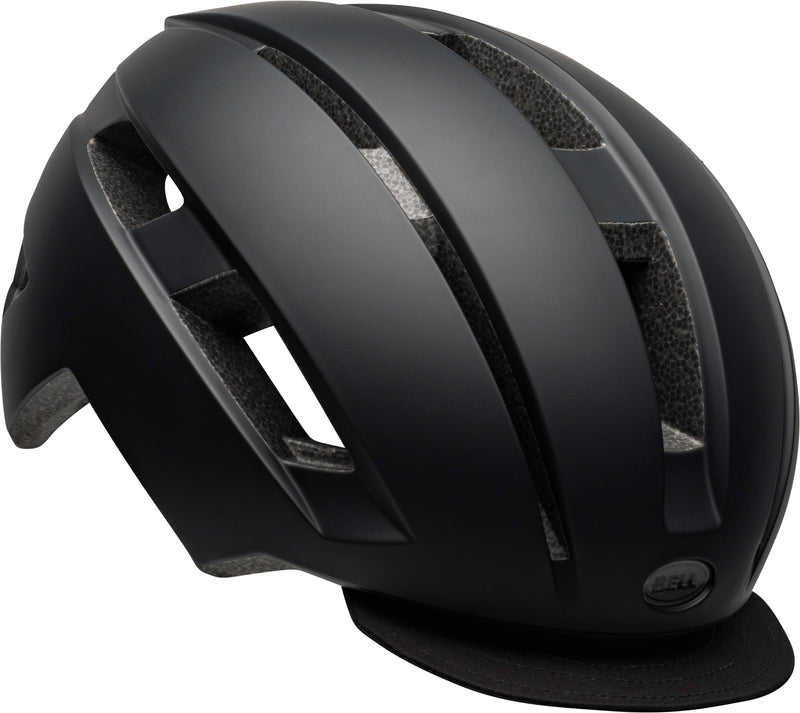 Bell Daily MIPS LED Unisex Cycling Helmet - Front view, showcasing integrated LED light and stylish design