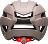 Bell Daily MIPS LED Unisex Cycling Helmet - Front view, showcasing integrated LED light and stylish design