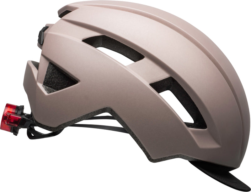 Bell Daily MIPS LED Unisex Cycling Helmet - Front view, showcasing integrated LED light and stylish design