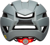 Bell Daily MIPS LED Unisex Cycling Helmet - Front view, showcasing integrated LED light and stylish design