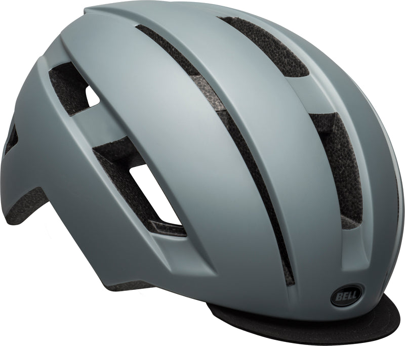 Bell Daily MIPS LED Unisex Cycling Helmet - Front view, showcasing integrated LED light and stylish design