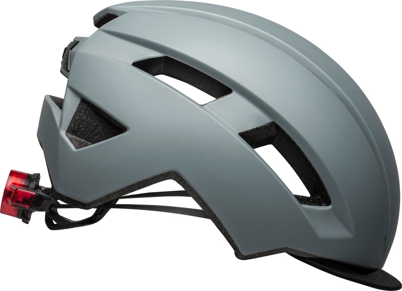 Bell Daily MIPS LED Unisex Cycling Helmet - Front view, showcasing integrated LED light and stylish design