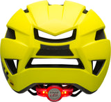 Bell Daily MIPS LED Unisex Cycling Helmet - Front view, showcasing integrated LED light and stylish design