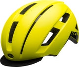 Bell Daily MIPS LED Unisex Cycling Helmet - Front view, showcasing integrated LED light and stylish design