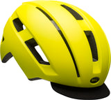 Bell Daily MIPS LED Unisex Cycling Helmet - Front view, showcasing integrated LED light and stylish design