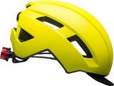 Bell Daily MIPS LED Unisex Cycling Helmet - Front view, showcasing integrated LED light and stylish design